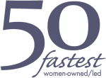 50 Fastest Women-Owned badge