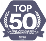 Nimdzi - Top 50 Largest Language Service Providers badge